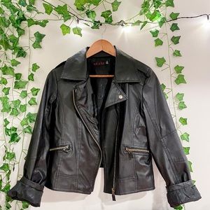 Leather Moro jacket. Lighter weight. Comfortable. Cool details